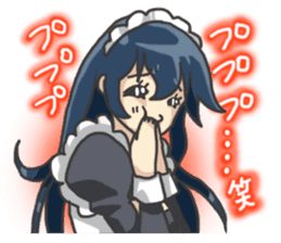 I am lovely maid. sticker #2433919