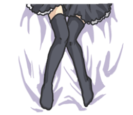 I am lovely maid. sticker #2433934