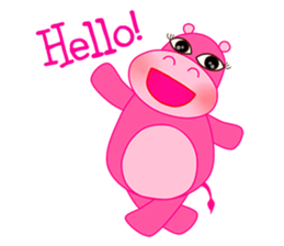 Lady Hippopo sticker #2434456