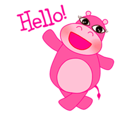 Lady Hippopo sticker #2434456
