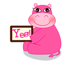 Lady Hippopo sticker #2434457