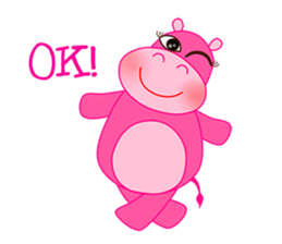 Lady Hippopo sticker #2434459