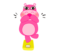 Lady Hippopo sticker #2434465