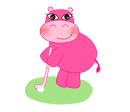 Lady Hippopo sticker #2434467