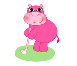 Lady Hippopo sticker #2434467