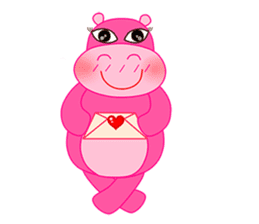 Lady Hippopo sticker #2434470