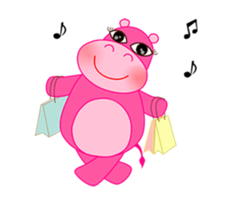 Lady Hippopo sticker #2434473