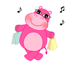 Lady Hippopo sticker #2434473