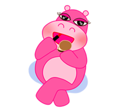 Lady Hippopo sticker #2434484