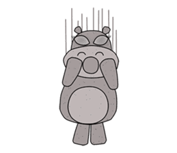 Lady Hippopo sticker #2434486