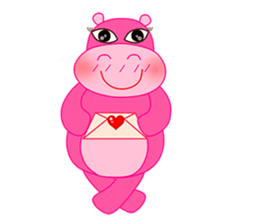 Lady Hippopo sticker #2434487