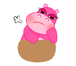 Lady Hippopo sticker #2434491
