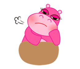 Lady Hippopo sticker #2434491