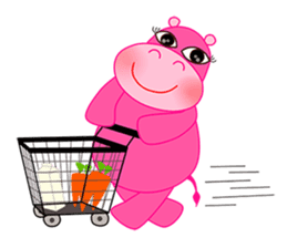 Lady Hippopo sticker #2434492