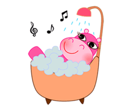 Lady Hippopo sticker #2434494