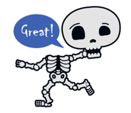 Ripper - the skeleton - you missed ! sticker #2434908