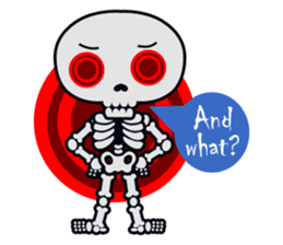 Ripper - the skeleton - you missed ! sticker #2434910