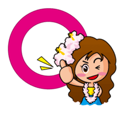 Hula Girl sticker #2435182