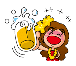 Hula Girl sticker #2435186