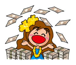 Hula Girl sticker #2435188