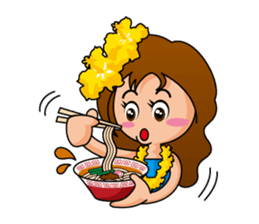 Hula Girl sticker #2435190