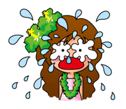 Hula Girl sticker #2435194