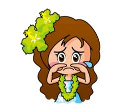 Hula Girl sticker #2435207