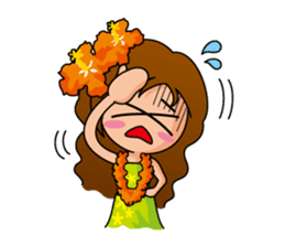 Hula Girl sticker #2435208