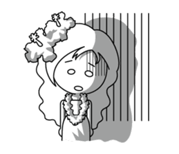Hula Girl sticker #2435209