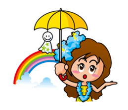 Hula Girl sticker #2435214
