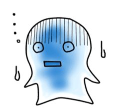 new face Ghost sticker #2436216