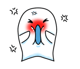 new face Ghost sticker #2436217