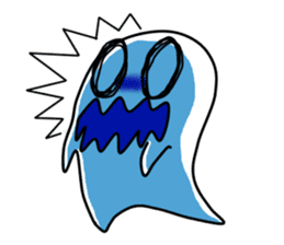 new face Ghost sticker #2436218