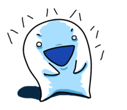new face Ghost sticker #2436219