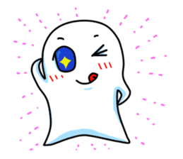 new face Ghost sticker #2436222