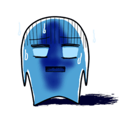 new face Ghost sticker #2436224