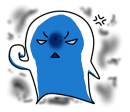 new face Ghost sticker #2436228