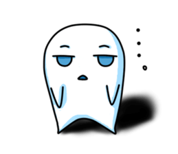 new face Ghost sticker #2436247