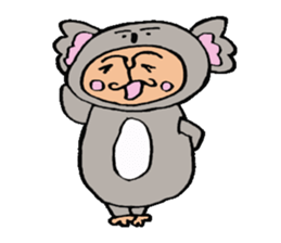koala man sticker #2436543