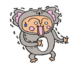 koala man sticker #2436563