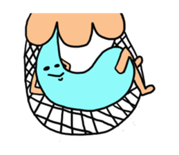 Nasal mucus people sticker #2436594