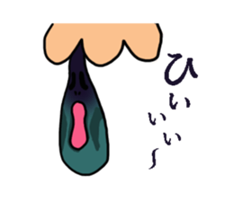 Nasal mucus people sticker #2436604