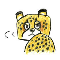 Willful cheetah [Chitata]. sticker #2436736
