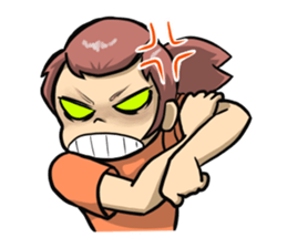 Maiko is busy. sticker #2437499