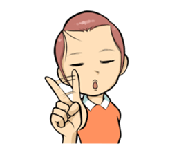 Maiko is busy. sticker #2437505