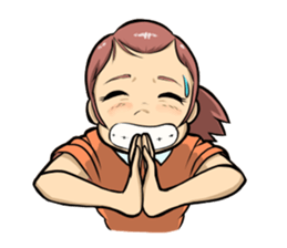 Maiko is busy. sticker #2437507