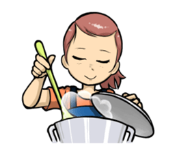 Maiko is busy. sticker #2437517