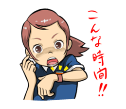 Maiko is busy. sticker #2437521