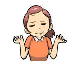 Maiko is busy. sticker #2437527