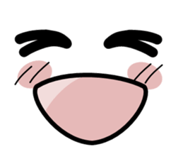 I express it with a face sticker #2437657